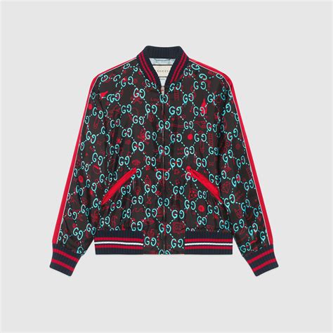 bomber jacket gucci roze bomber|Gucci Bomber Jackets for Men .